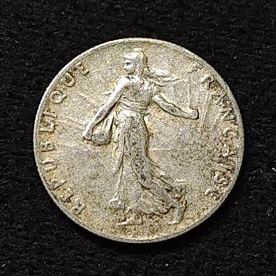 【全场包邮】纯粹捡漏拍474场（免费代拍第11场） - 法国1912年播种女神50分银币