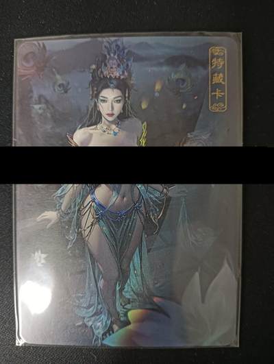 花开卡拍第46期（11月9号周日截拍，品控勿拍!!!拍品不寄存，运费5元，自制卡难免瑕疵，可能存在轻微撞角爆边等出厂瑕疵，品控介意勿拍！） - 卡将卡牌 异仙传 孔雀公主特藏卡