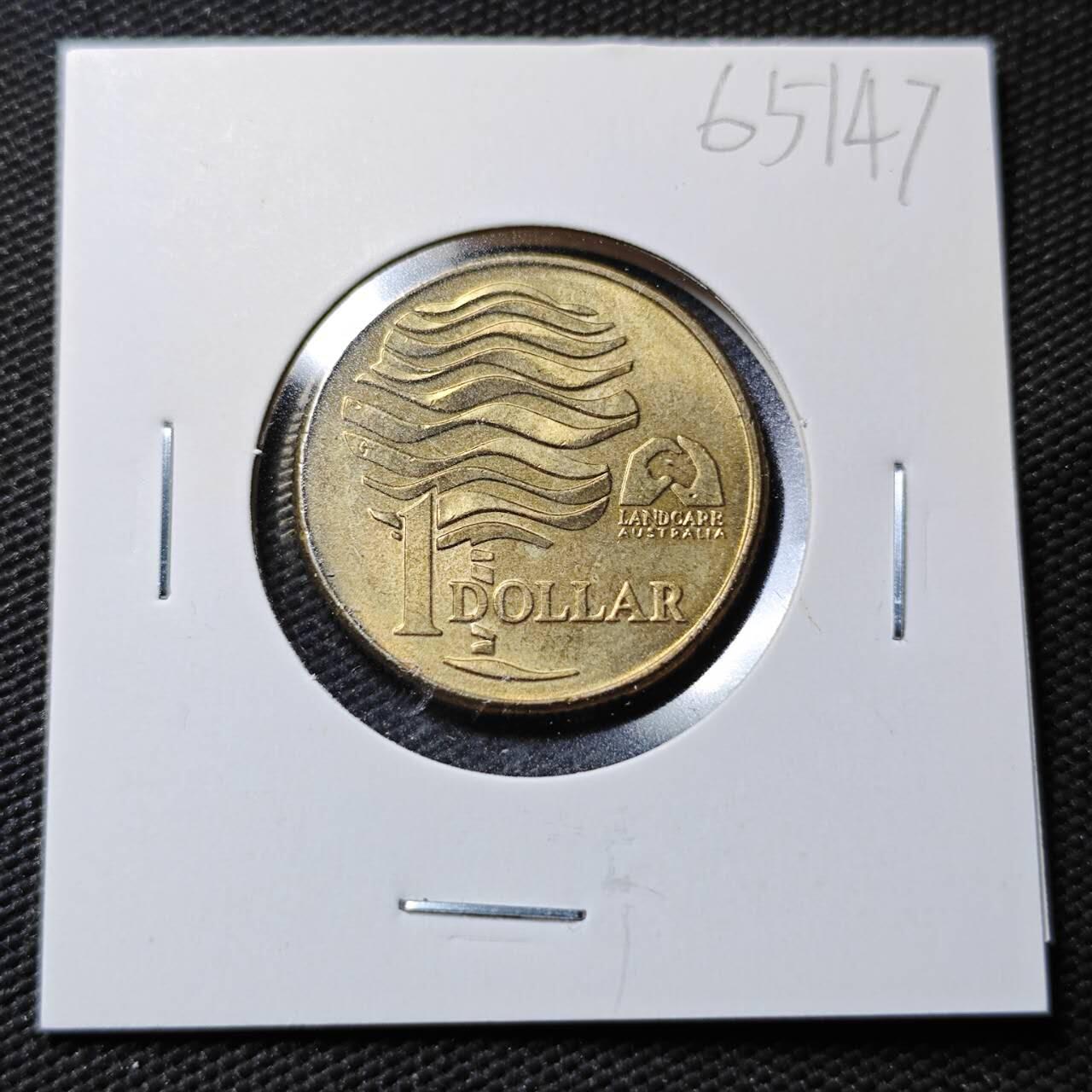 KK钱币收藏小铺  第365场  2月预留时间 周末发货  澳大利亚1元纪念币 好品