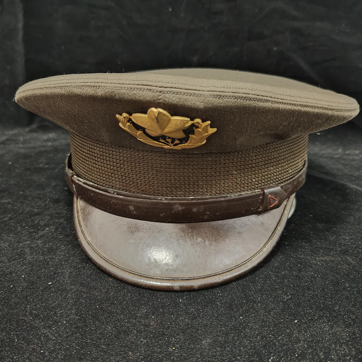 0元起拍勋章 第308期 咸鱼国勋章拍卖专场 11月7日（周日）下午6：00开始 陆自早期全阶级共通大檐帽 55CM