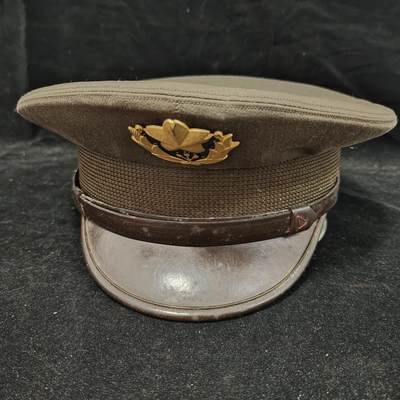 0元起拍勋章 第308期 咸鱼国勋章拍卖专场 11月7日（周日）下午6：00开始 - 陆自早期全阶级共通大檐帽 55CM