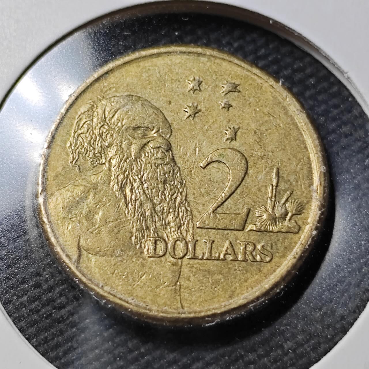 KK钱币收藏小铺  第365场  2月预留时间 周末发货  澳大利亚2元