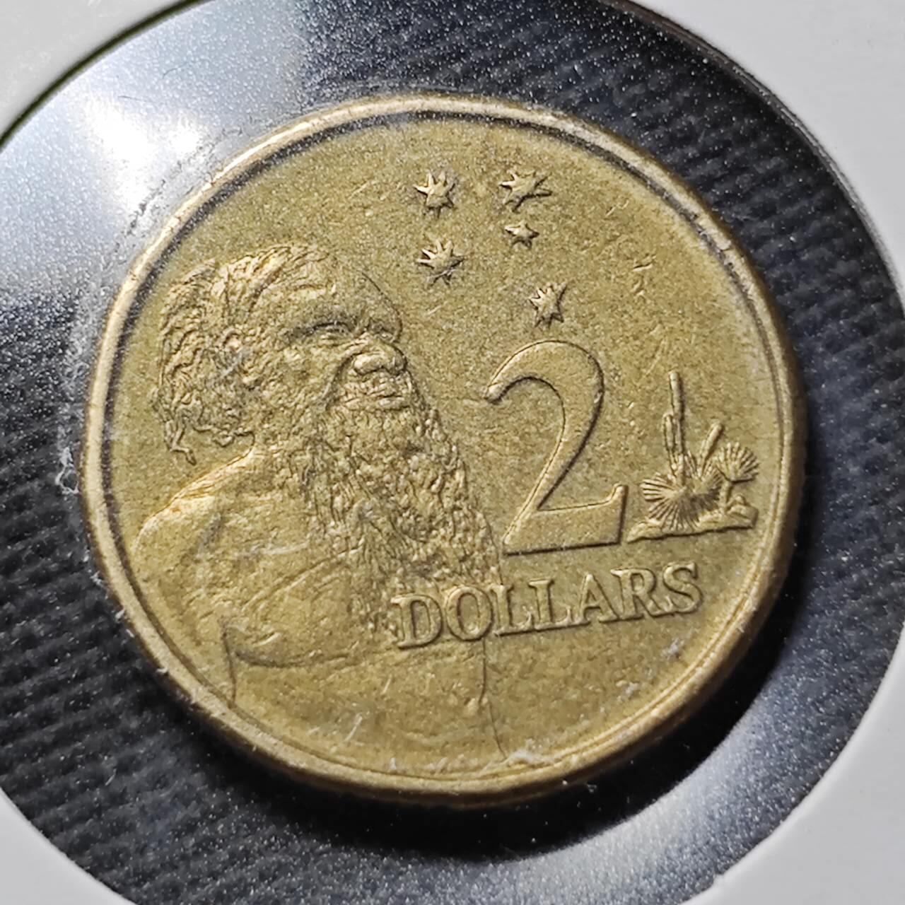 KK钱币收藏小铺  第365场  2月预留时间 周末发货  澳大利亚2元