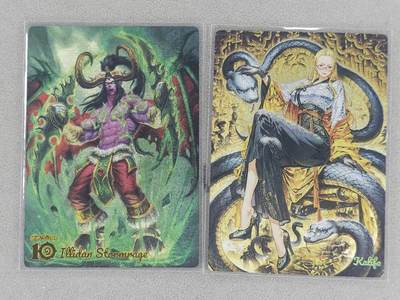 龙虎卡牌第六二场 百里霸场 （无佣金，周六结拍，欢迎送拍） - 粗闪2张 奇点 海贼王&魔兽