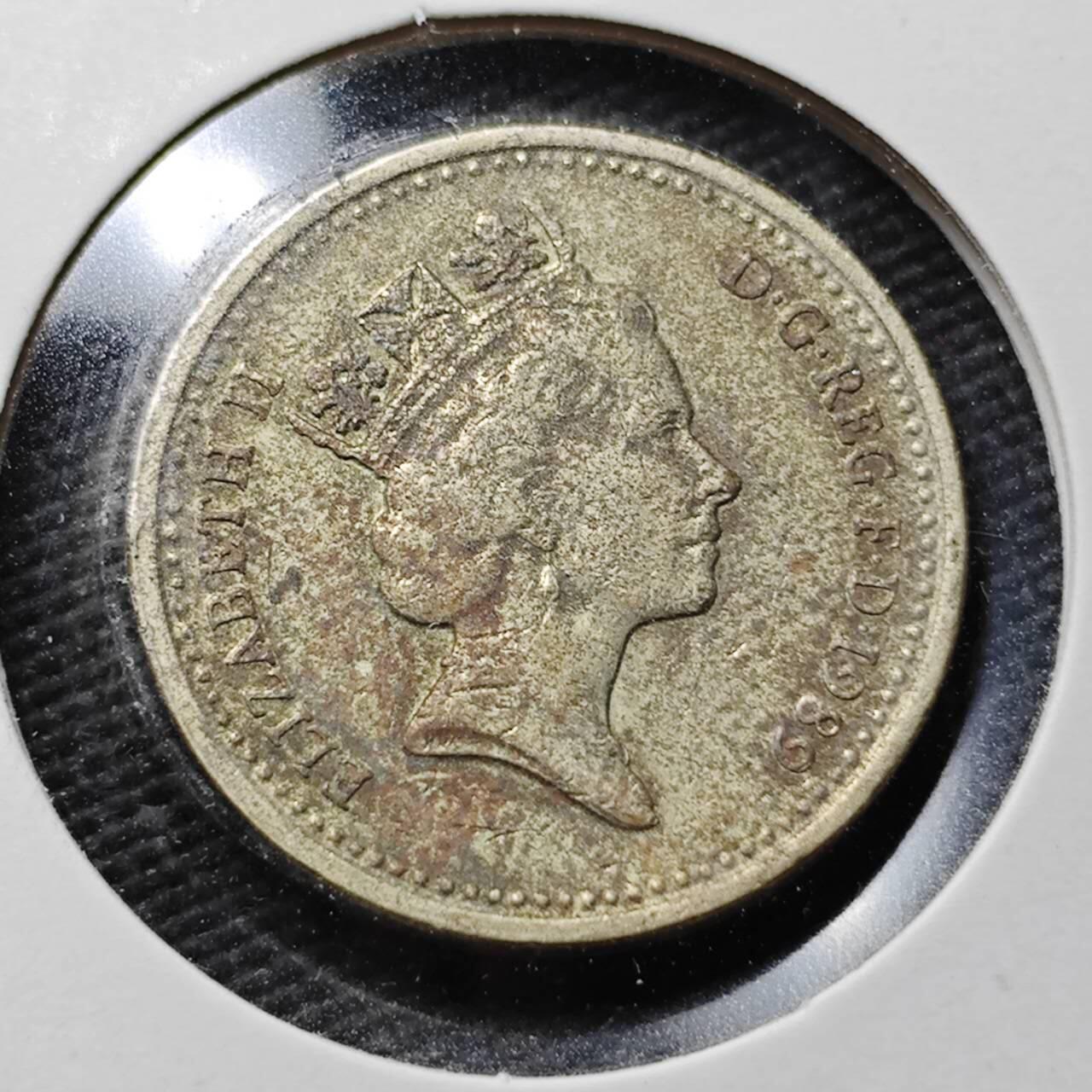 KK钱币收藏小铺  第365场  2月预留时间 周末发货  英国一镑