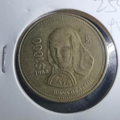 沼泽如烟--第893场 - 墨西哥1988年1000比索