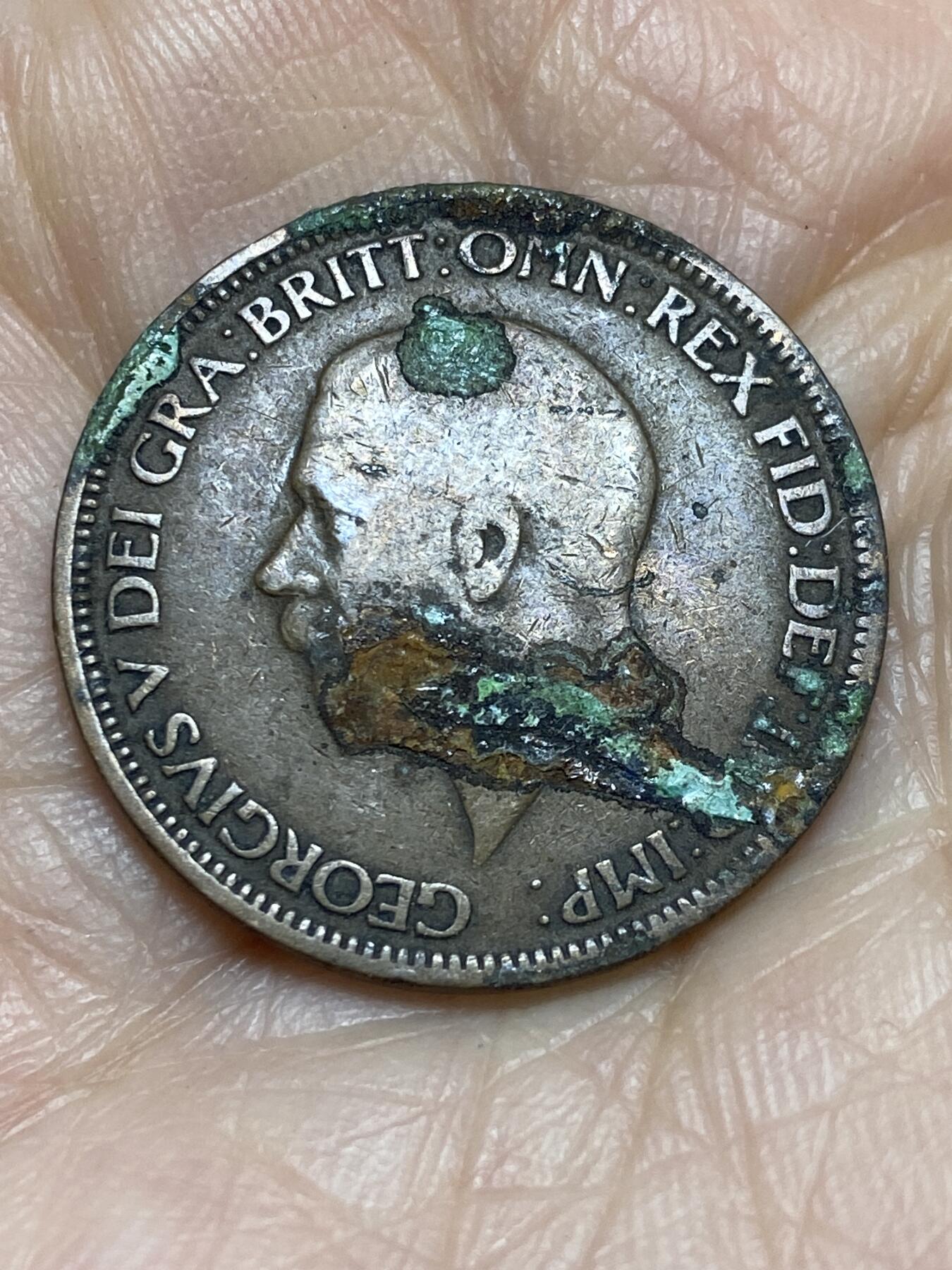 2025年第一百二十五场(总第一百五十一场）外国好品散币(免佣金) 英国🇬🇧1929年半便士(乔治五世第三版)