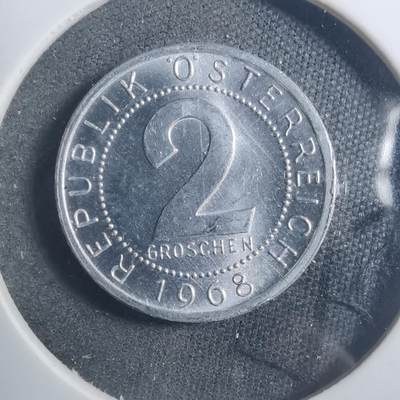 沼泽如烟--第893场 - 奥地利1968年2格罗申