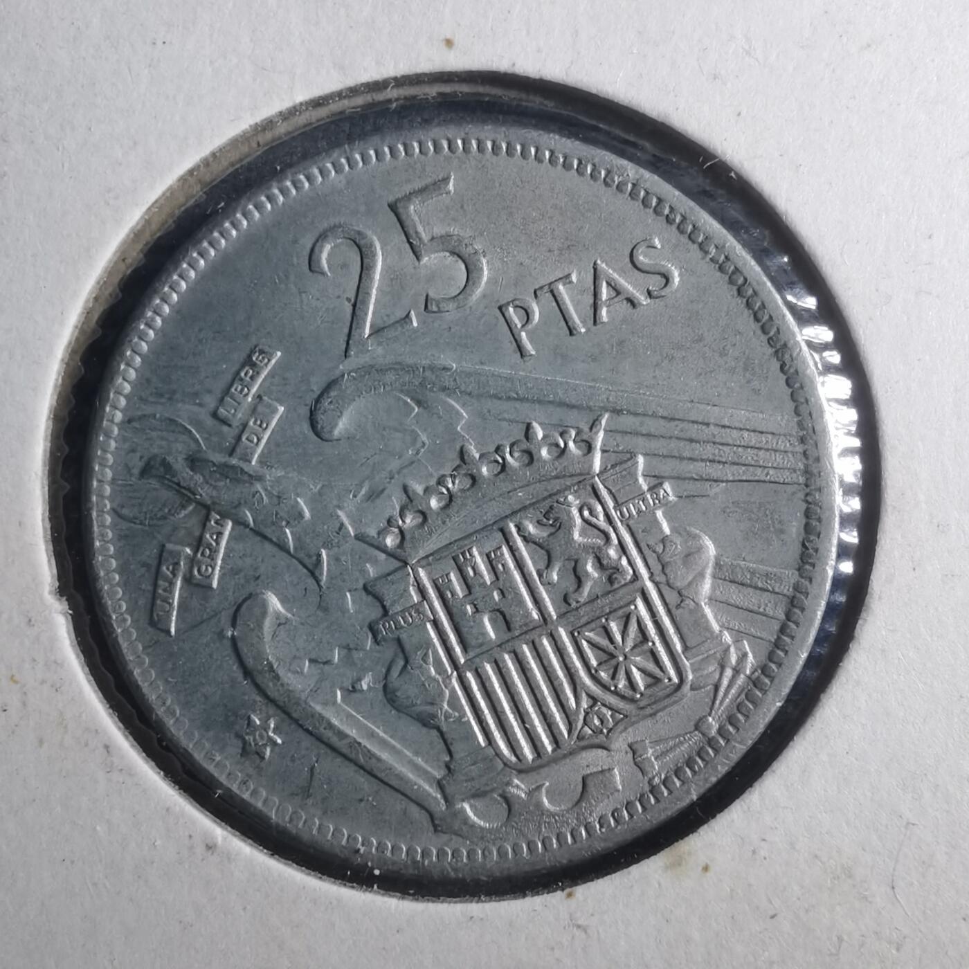 沼泽如烟--第893场 西班牙25比塞塔