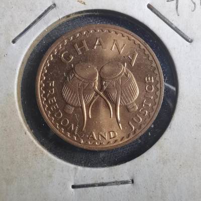 沼泽如烟--第893场 - 加纳1967年半便士