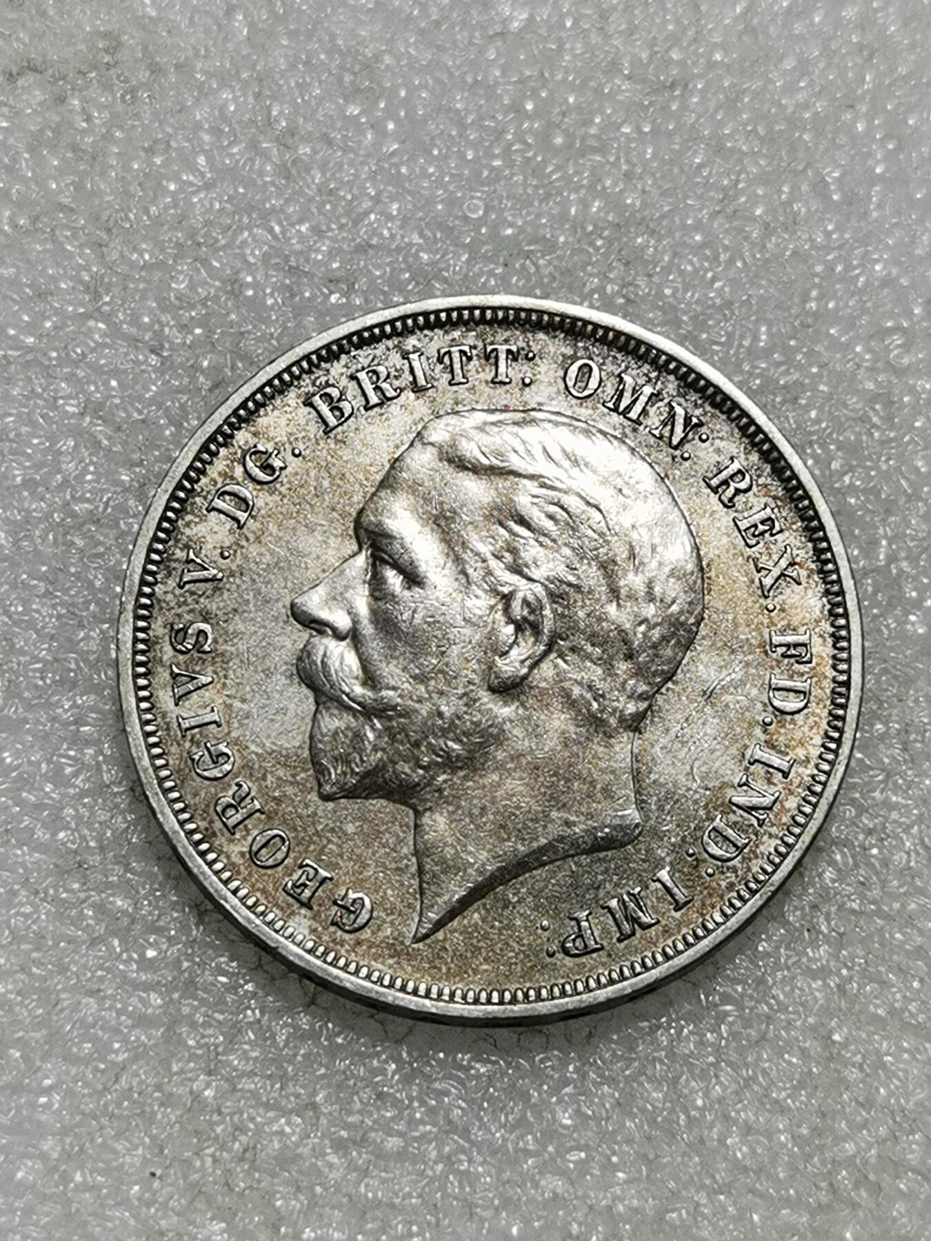 天下钱庄专场欢迎参拍 英国乔治五世木马剑银币