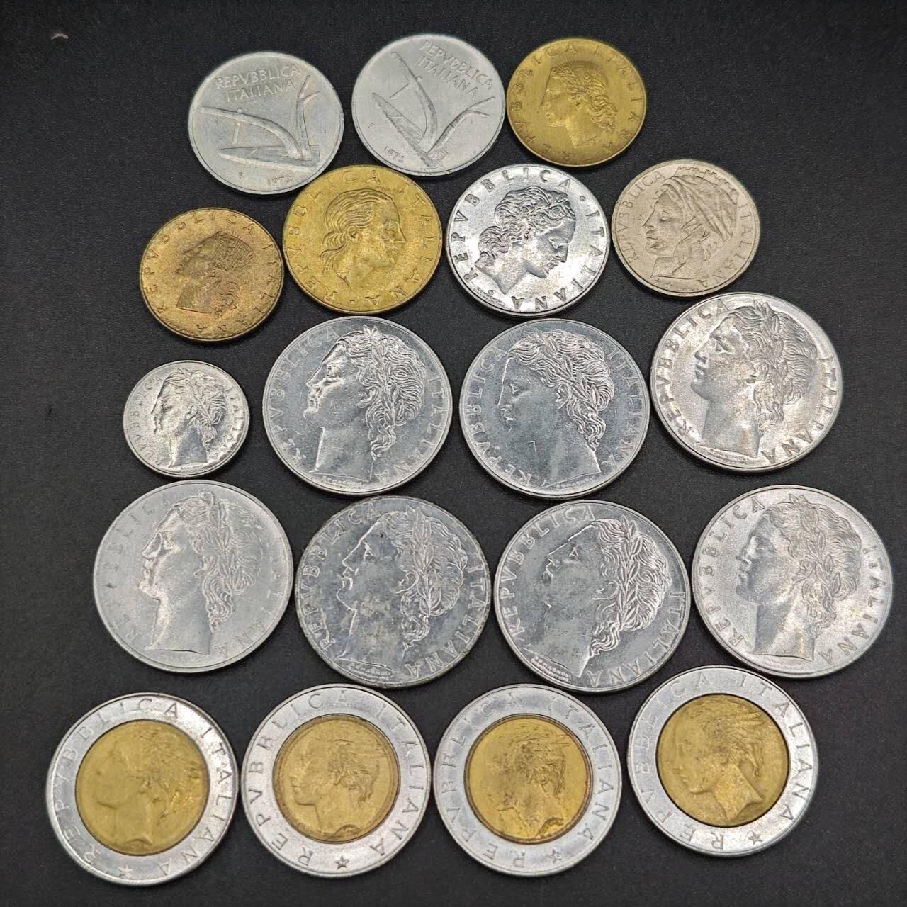 【淘币小摊】实时拍第七百九十拍   散币场   满百包邮可预留二周 每周一统一发货   意大利19枚