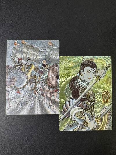 NO.15 好又多金牌大场，双11狂欢继续！每周一站式配齐，方便凑单！（周6晚8点截拍，卖家送拍0抽成！） - 昆仑万象 陈岱青绘三国 卢艺丰粗闪特卡 刘关张+扈三娘