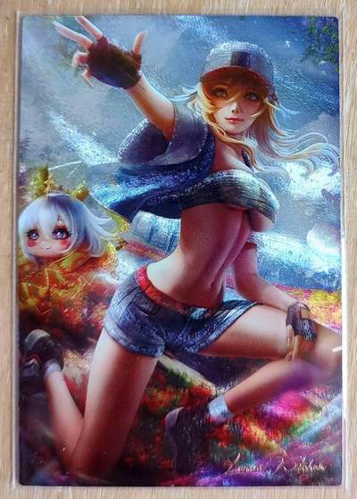 龙虎卡牌第六二场 百里霸场 （无佣金，周六结拍，欢迎送拍） - 粗闪 藏无缺卡牌 璇哥 同人小人系列