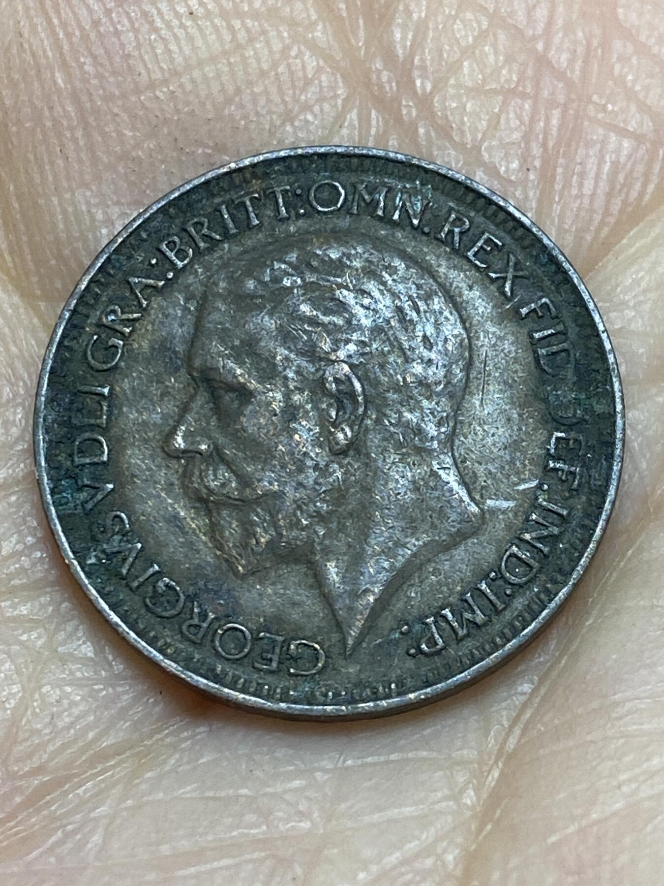 2025年第一百二十五场(总第一百五十一场）外国好品散币(免佣金) 英国🇬🇧1933年1法新(乔治五世第三版)