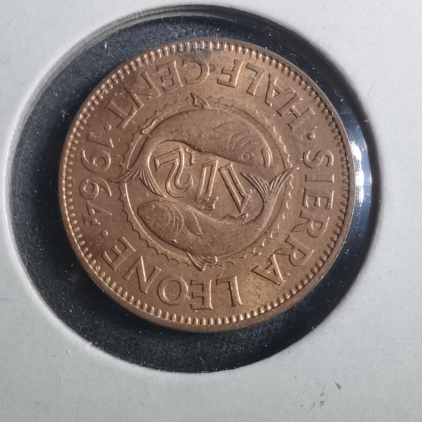 沼泽如烟--第893场 塞拉利昂1964年半分