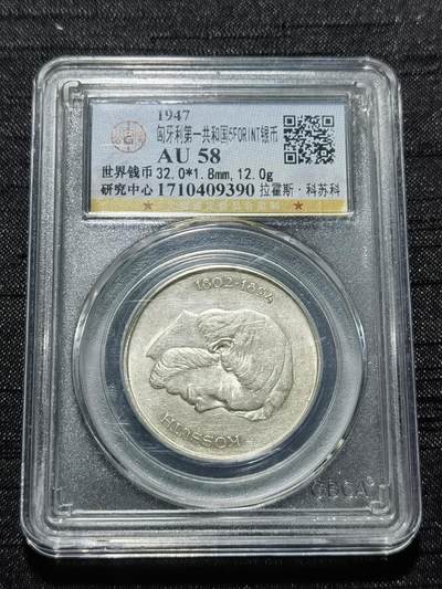 天下钱庄专场欢迎参拍 - 匈牙利5福林银币