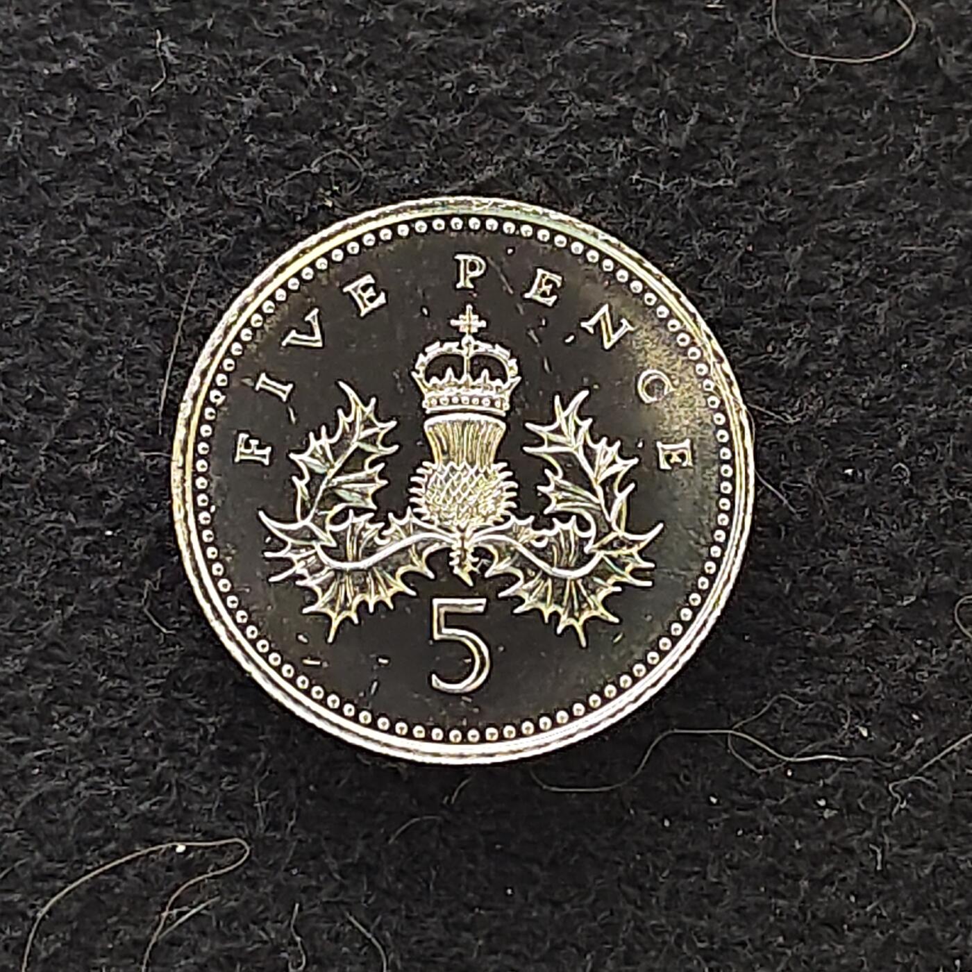 【全场包邮】纯粹捡漏拍474场（免费代拍第11场） 英国1994年5分