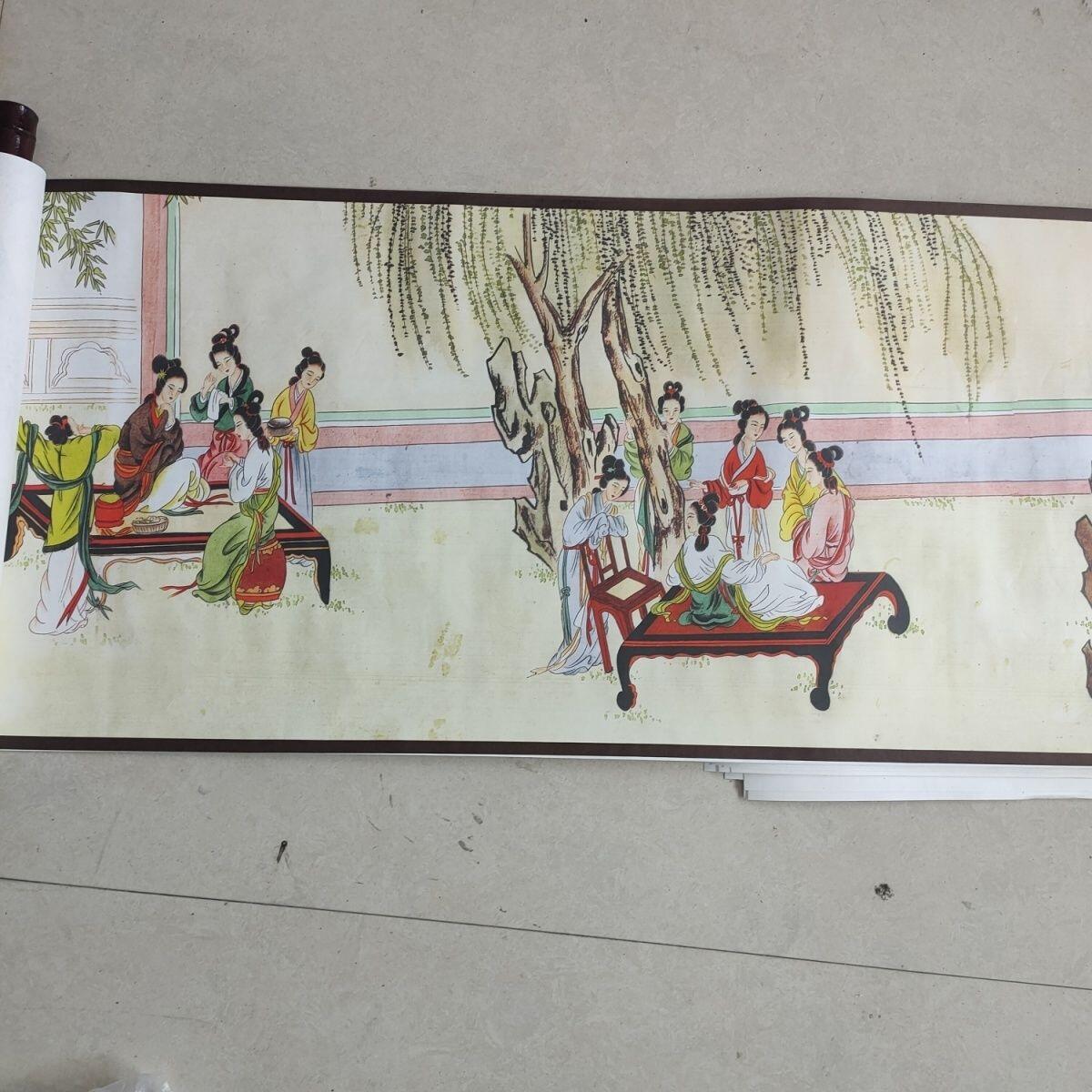 听雨轩（19）仿古装饰画专场 仇英 百美图  （仿古装饰画 ）