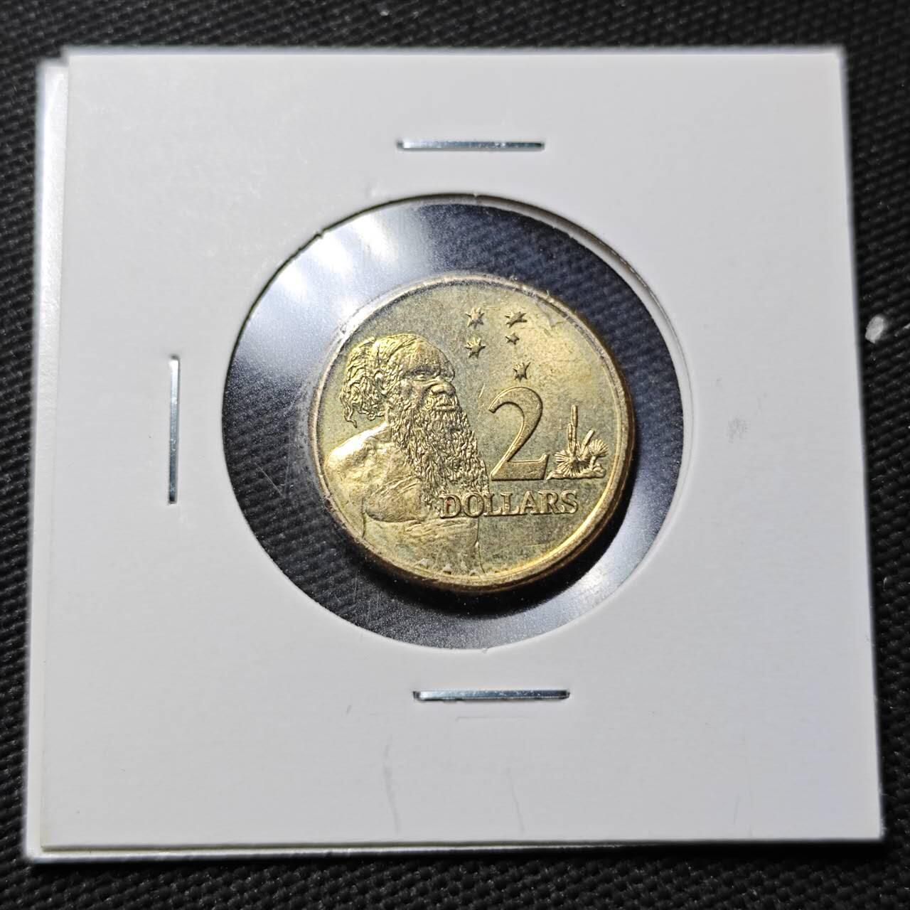 KK钱币收藏小铺  第365场  2月预留时间 周末发货  澳大利亚2元