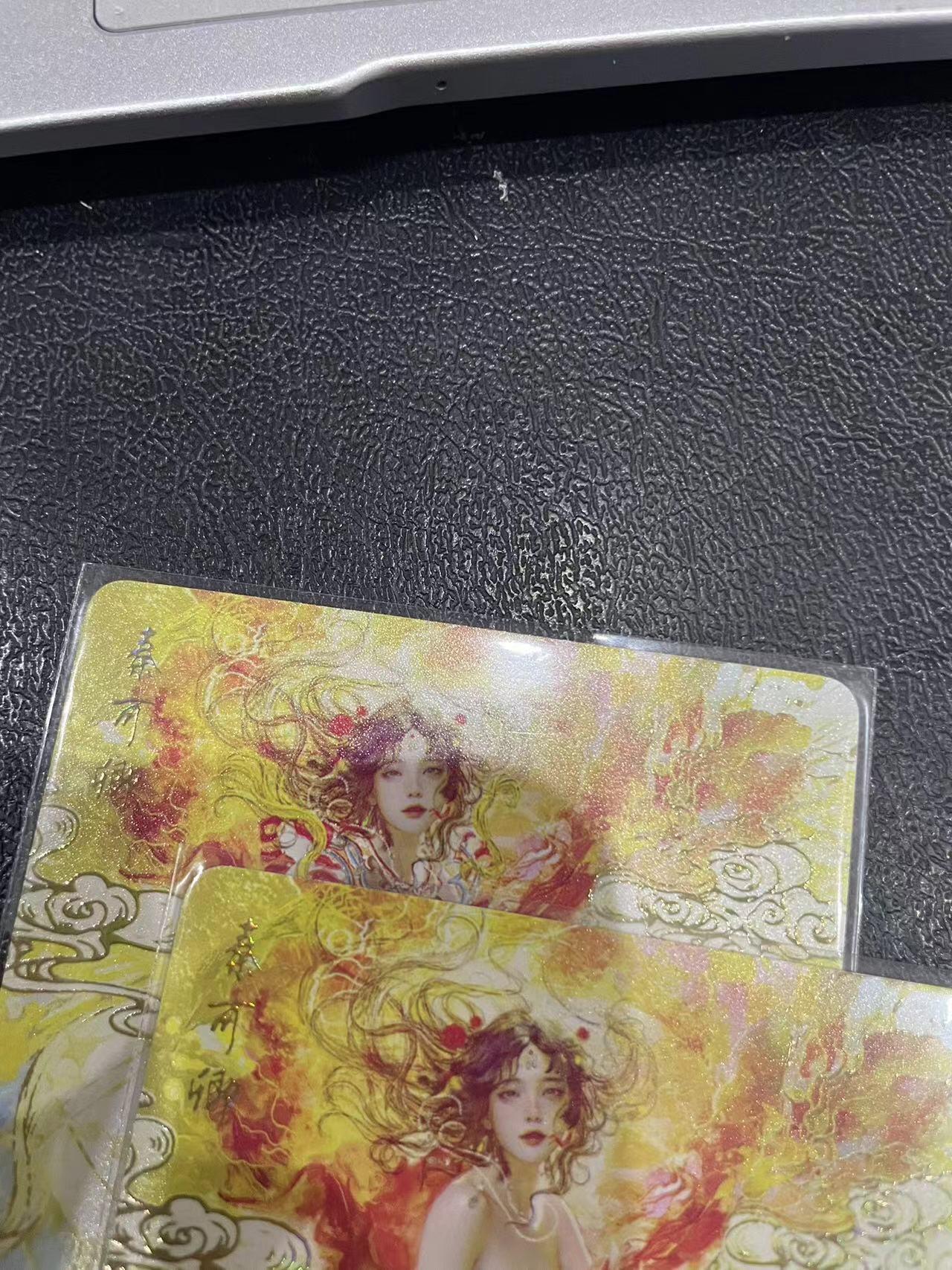 寸草不生拍卖会 第十三期 （ 持续收拍中） 燎原卡牌 ST-Brush 老师 刷子老师作品 幻彩双服饰 -秦可卿