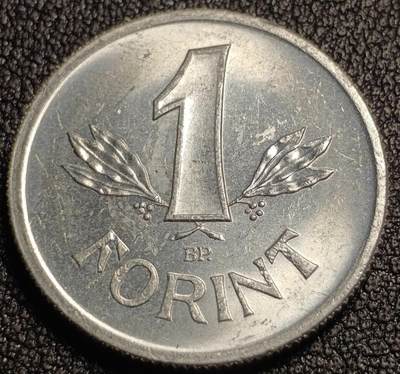 泉币菌-第127场-精品福利场(115场之后的本周末发货，感谢理解) - 原光极美 匈牙利1983年 1福林铝币 硬币23.5mm