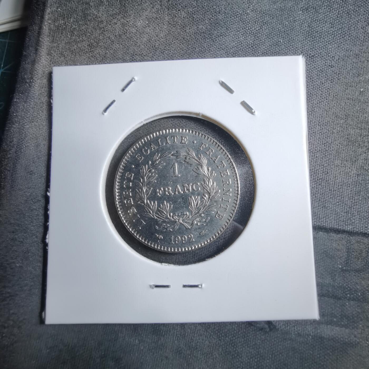 沼泽如烟--第894场 法国1992年1法郎