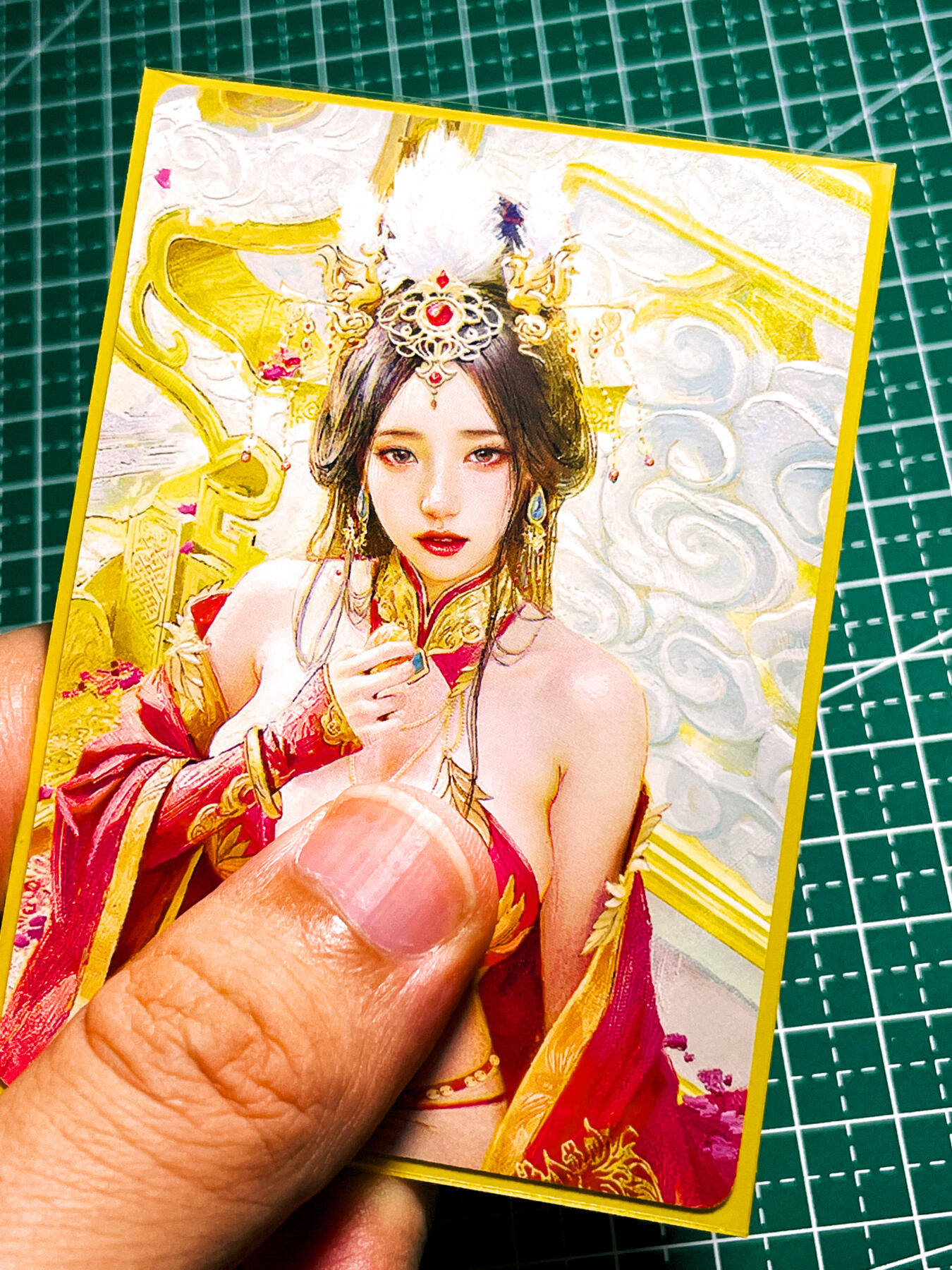 显眼宝36期 11月12日晚21:50截拍 佣金1起 可寄存～ 燎原卡牌 焱卡文化  刷子 稀有大头卡 宣华夫人一枚