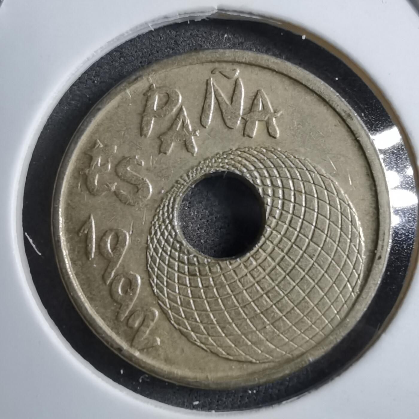 沼泽如烟--第894场 西班牙1992年25比塞塔