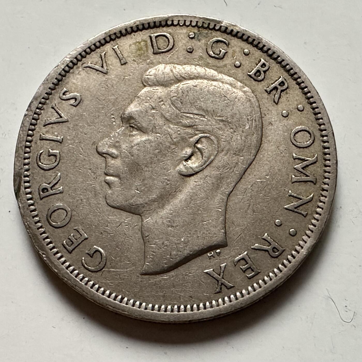 🌹外币初藏🌹🐯2025年第125场  每周二四六晚8️⃣点 接代拍 英国1948年1/2克朗