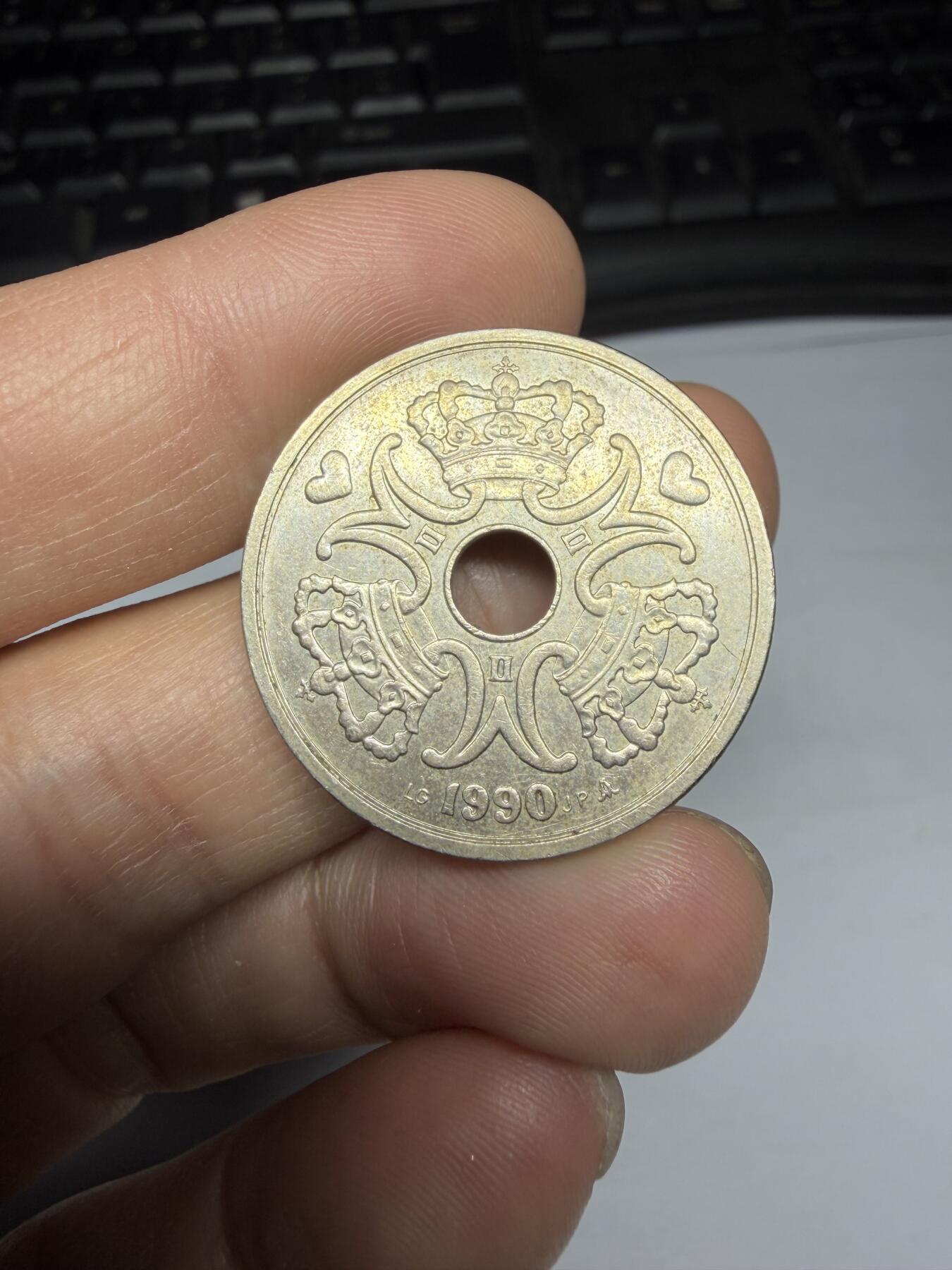 2025年集古藏今外币拍卖第十期-第3场—（总第283拍），可以寄存60天，满160元包邮。 1990年丹麦5克朗