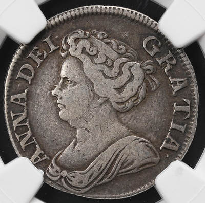 修遠堂世界钱币第九十二期 - NGC VF30 1711年英国1先令银币