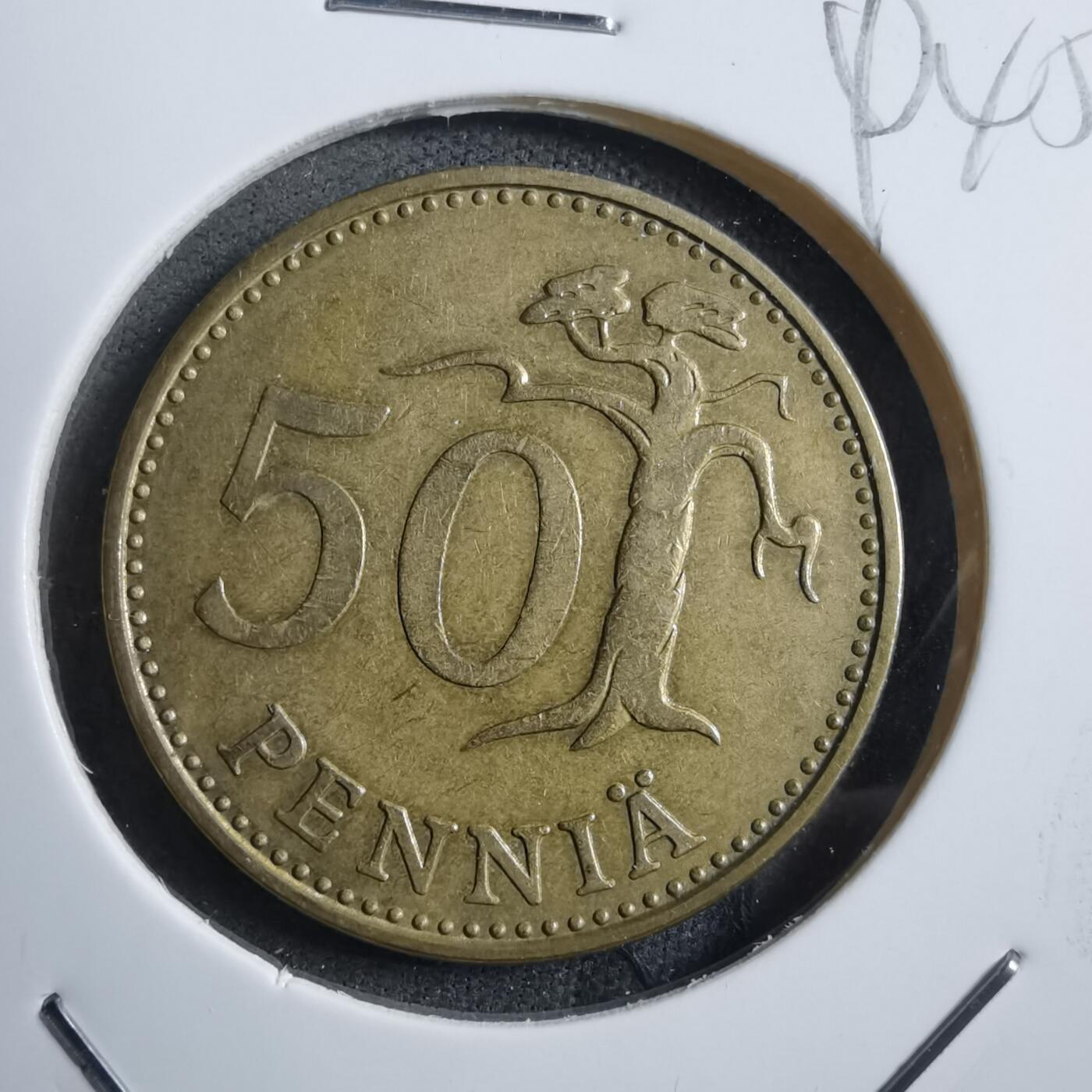 沼泽如烟--第894场 芬兰1978年50芬尼