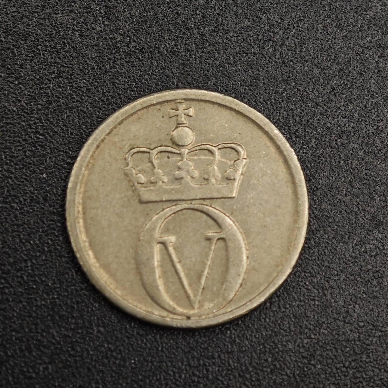 【淘币小摊】实时拍第七百九十一拍   散币纸币套币场   满百包邮可预留二周 每周一统一发货   挪威1968年10欧尔蜜蜂镍币