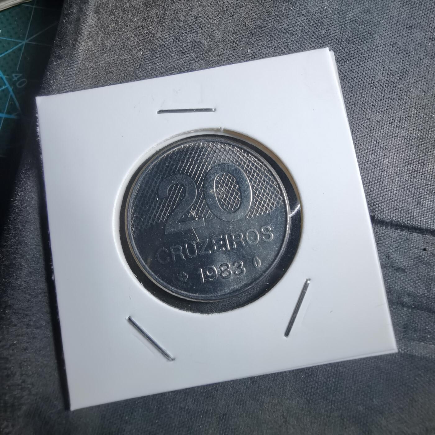 沼泽如烟--第894场 巴西1983年25克鲁塞罗