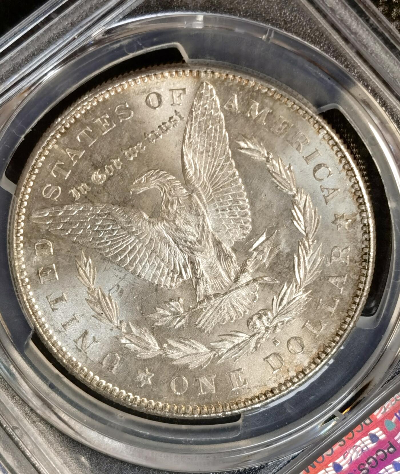 甄臻铺-世界币章拍卖（第38期）立冬小精品场，送拍享返佣金等优惠多多 PCGS-MS63 1878年S版摩根，首发年份，打制极好，PL质感