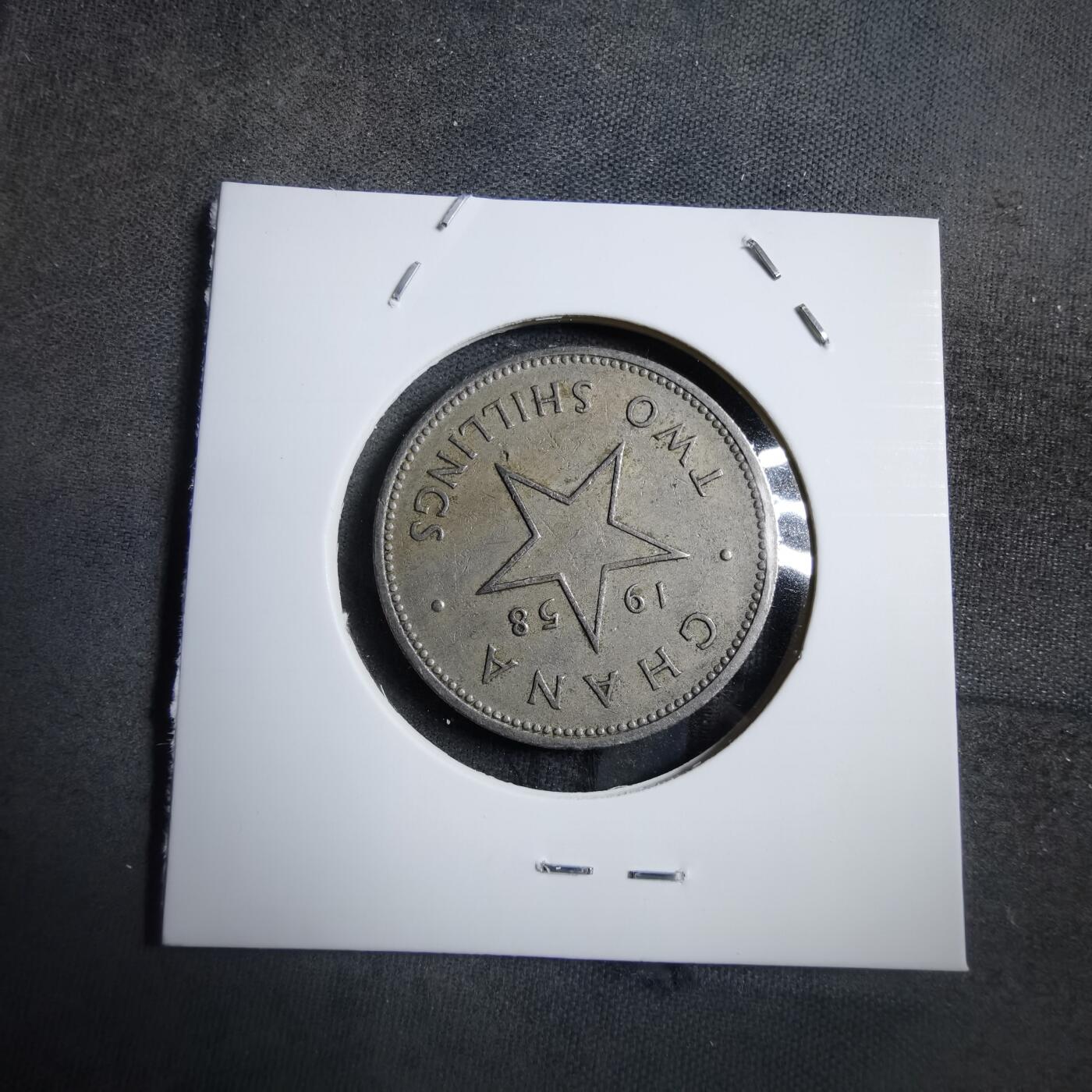 沼泽如烟--第894场 加纳1958年2先令