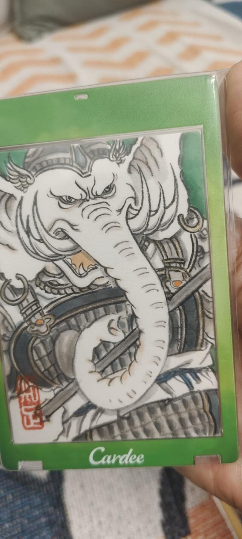 秋原瞳的小店第二十八期（持续收拍，深夜入冬的稀雨，总是静寂的……） 卢艺丰3张手绘——西游记最强战力，妖怪人际关系第一no1——狮驼岭3大王，3张一套齐，专属配套卡砖