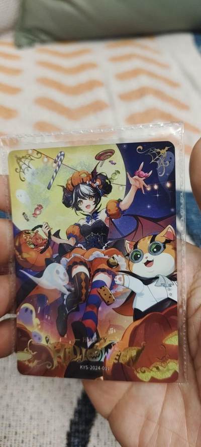 秋原瞳的小店第二十八期（持续收拍，深夜入冬的稀雨，总是静寂的……） - 卡游抽卡机活动卡——万圣夜