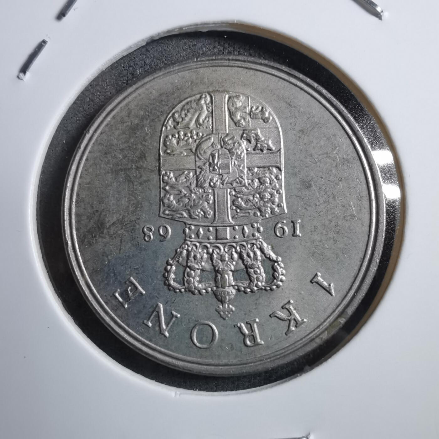 沼泽如烟--第894场 丹麦1968年1克朗