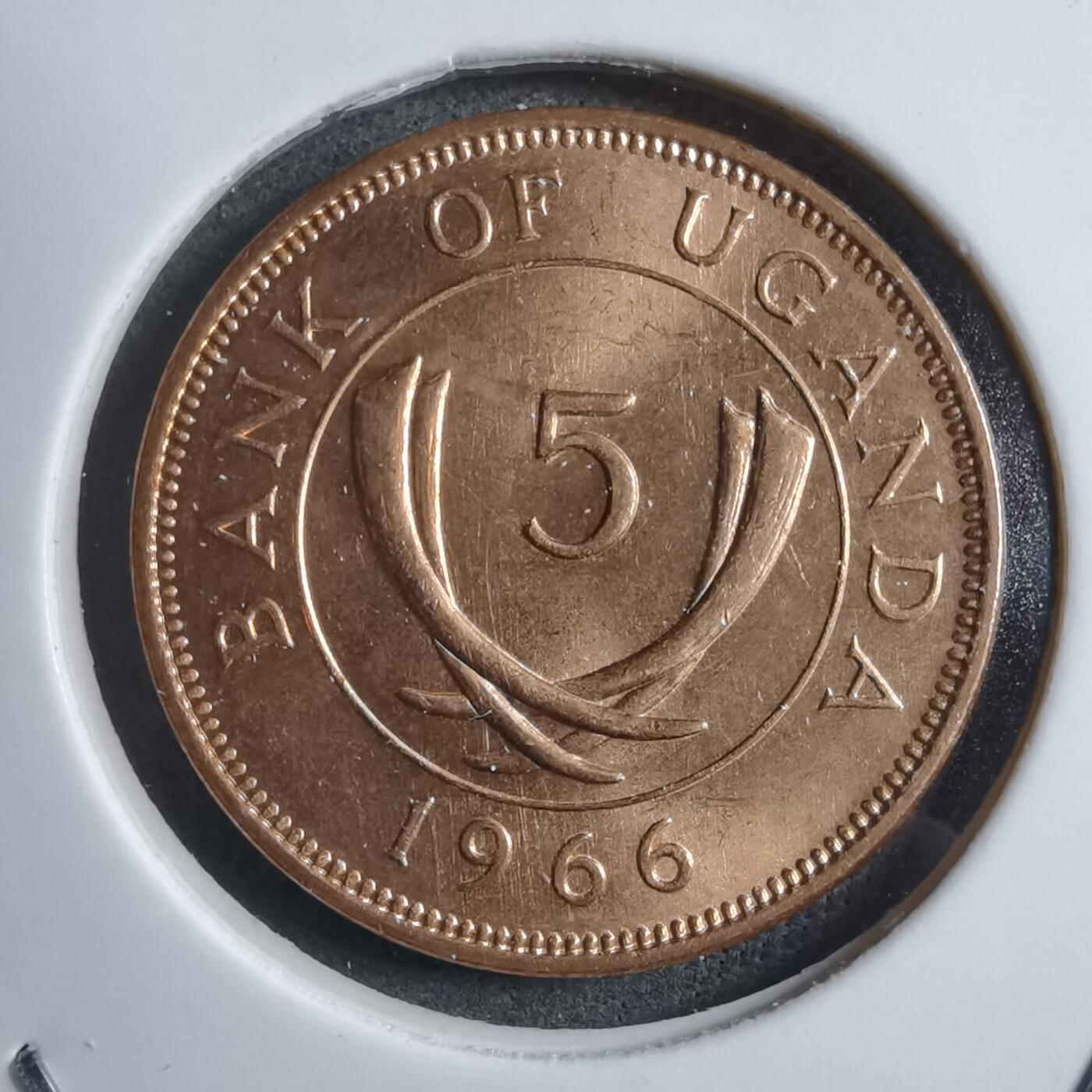 沼泽如烟--第894场 乌干达1966年五分