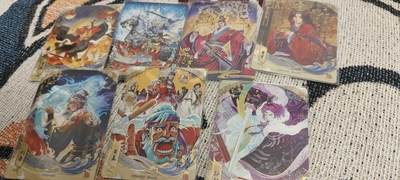 秋原瞳的小店第二十八期（持续收拍，深夜入冬的稀雨，总是静寂的……） - 卡游三国流芳传韵7张不同精选，