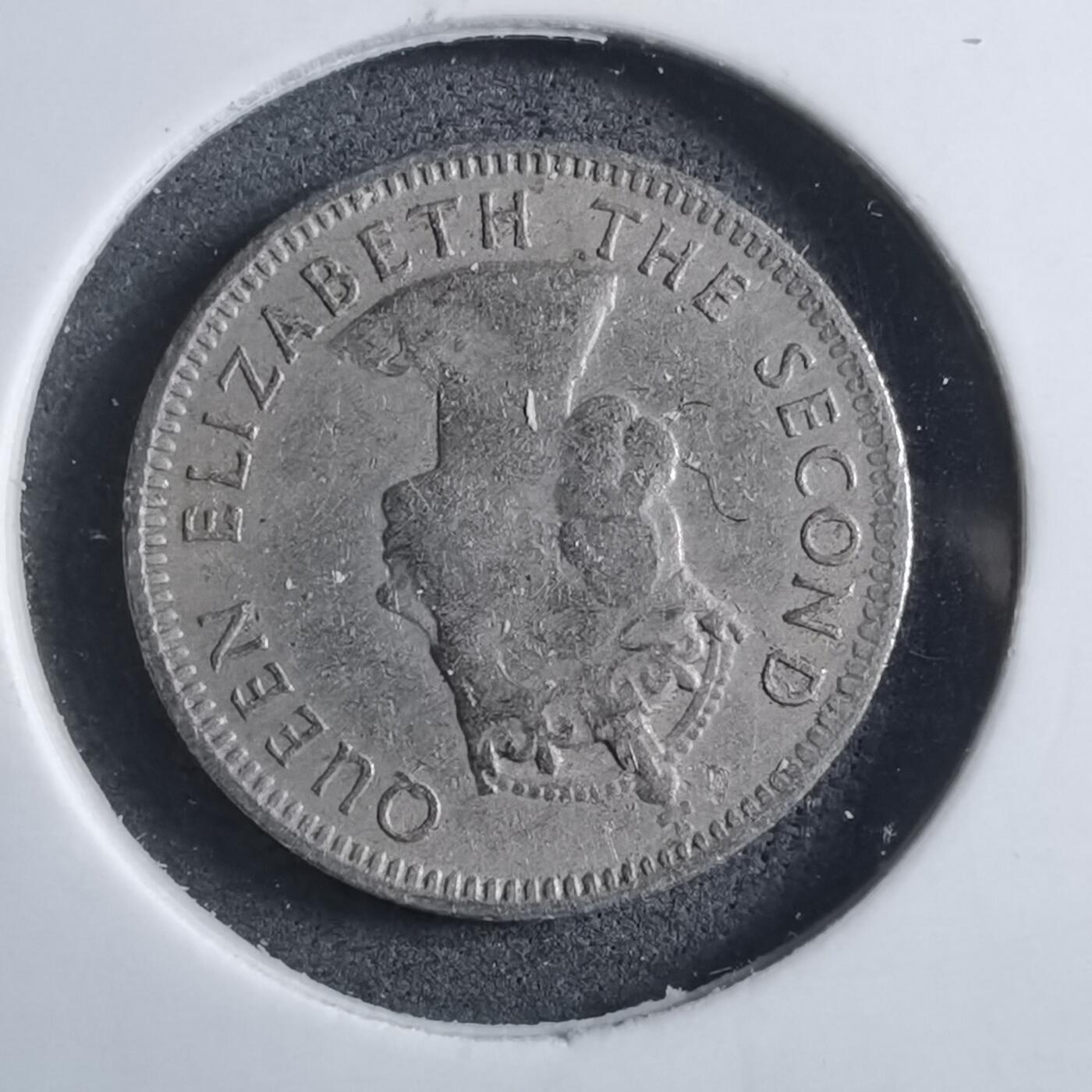 沼泽如烟--第894场 英属马来亚婆罗洲1958年五分