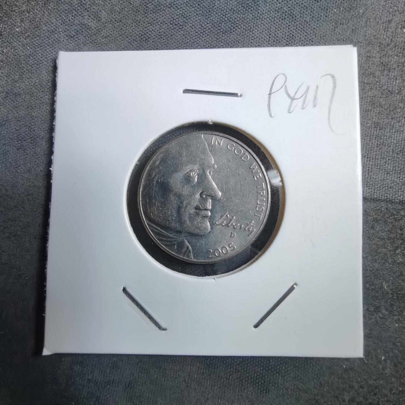 沼泽如烟--第894场 美国2005年5分纪念币