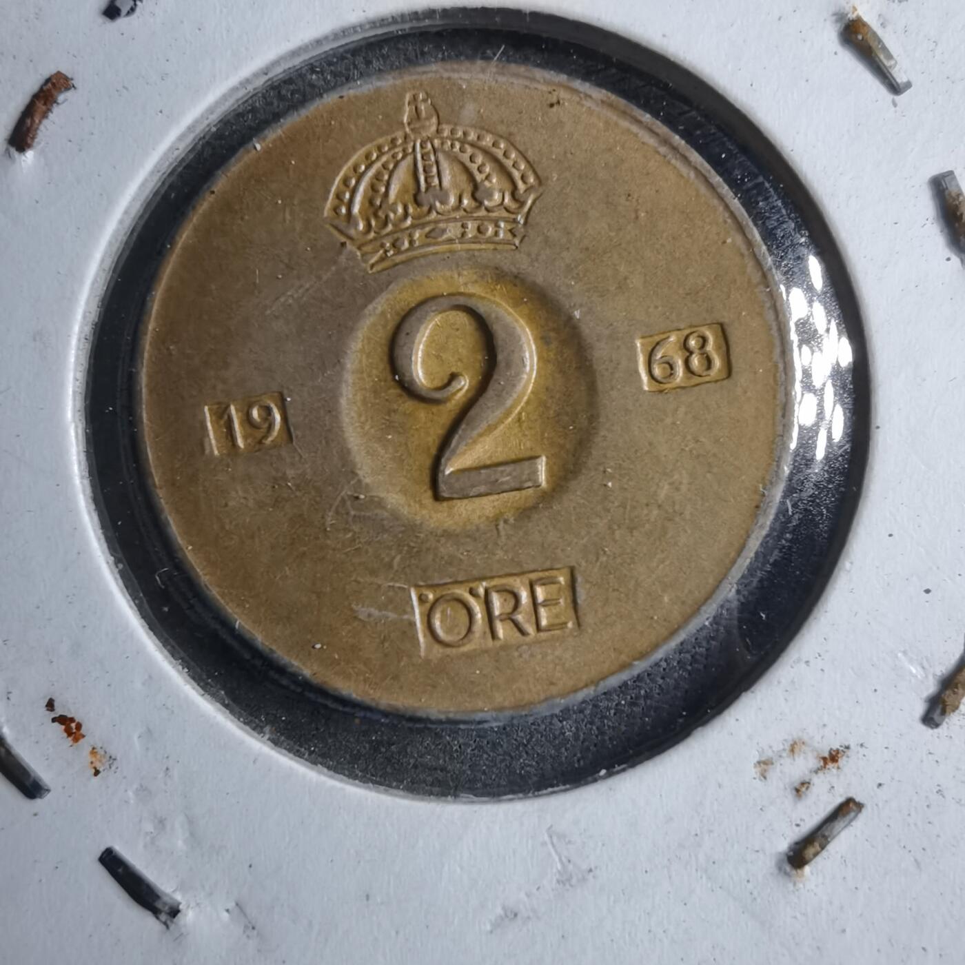 沼泽如烟--第894场 瑞典1968年2欧尔