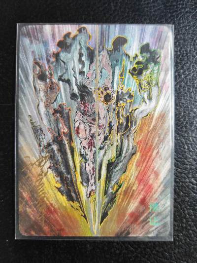 阳大大卡牌拍卖第81期（持续收拍品，周六晚上九点截拍，进群福利早知道） - 【亲签裸卡】启读文化 沈鑫 刺客烈传系列 豫让 冷烫粗闪 限编087/100