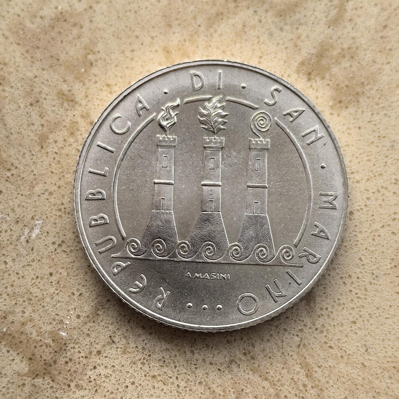 道一币馆币章第一百五十五场 圣马力诺2008年国际地球年5欧元纪念银币 18g 925S 50000