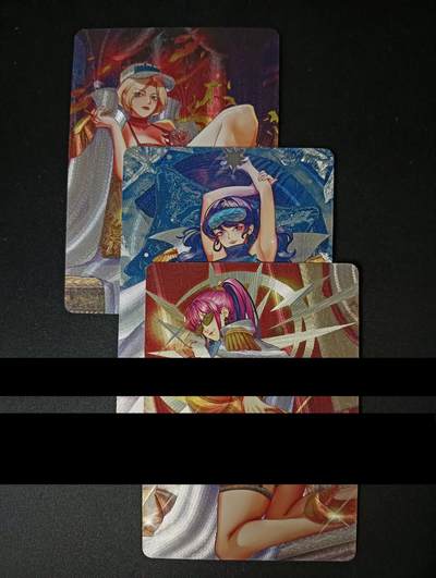 花开卡拍第46期（11月9号周日截拍，品控勿拍!!!拍品不寄存，运费5元，自制卡难免瑕疵，可能存在轻微撞角爆边等出厂瑕疵，品控介意勿拍！） - 砖家卡牌 海军三大将 粗闪