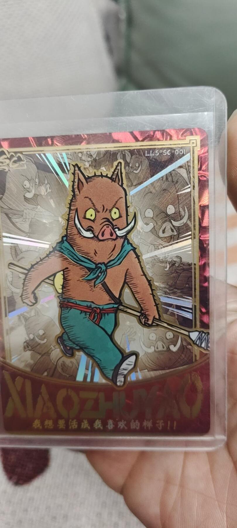 秋原瞳的小店第二十八期（持续收拍，深夜入冬的稀雨，总是静寂的……） 卡游浪浪山sc猪猪侠，实物工艺非常棒