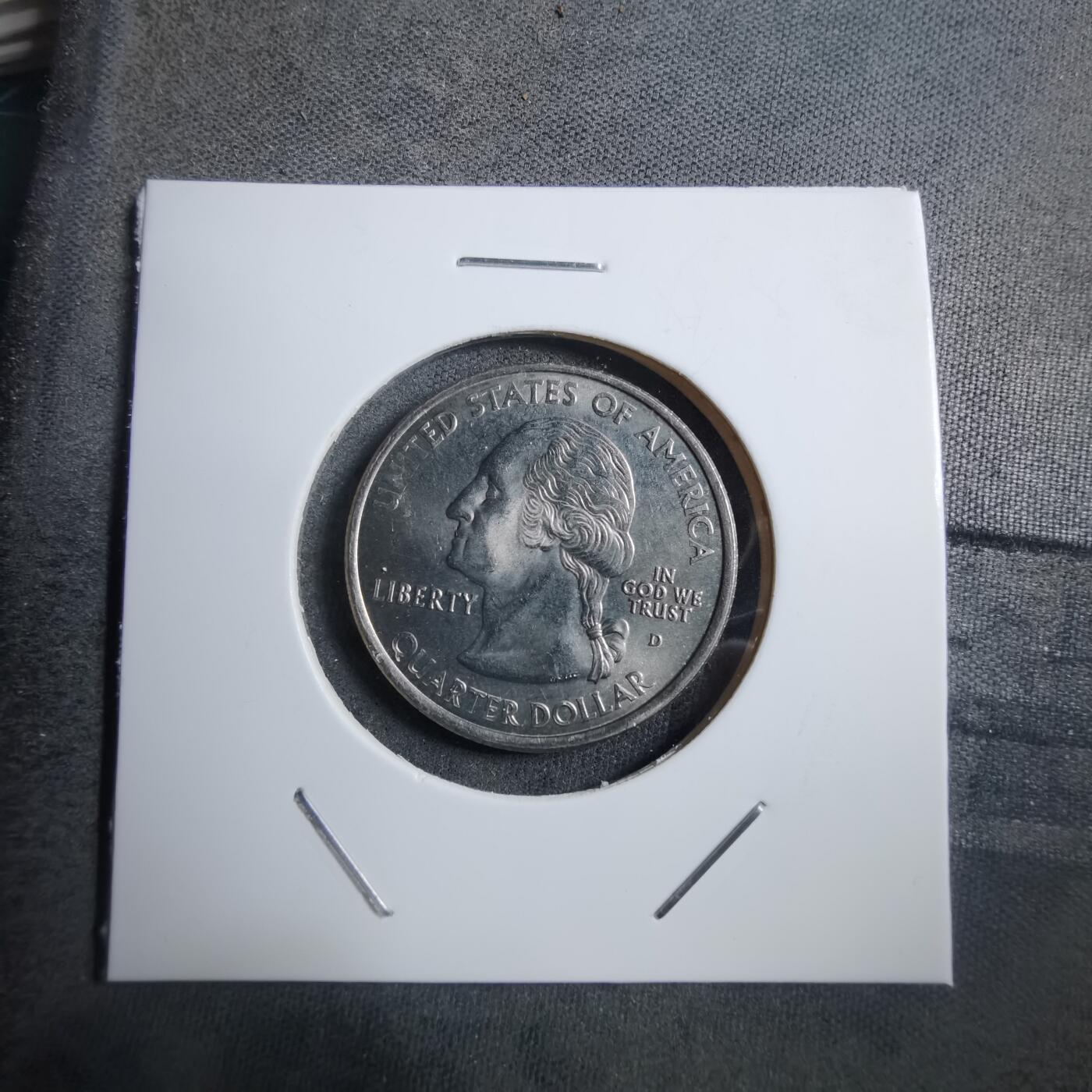 沼泽如烟--第894场 美国2000年25分纪念币